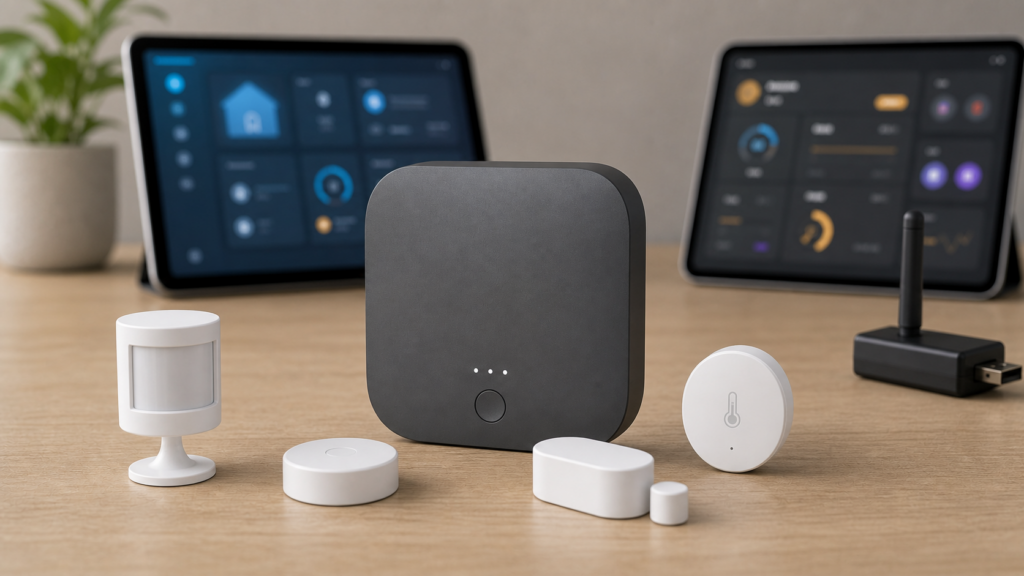 Aqara Zigbee devices with local smart home dashboard