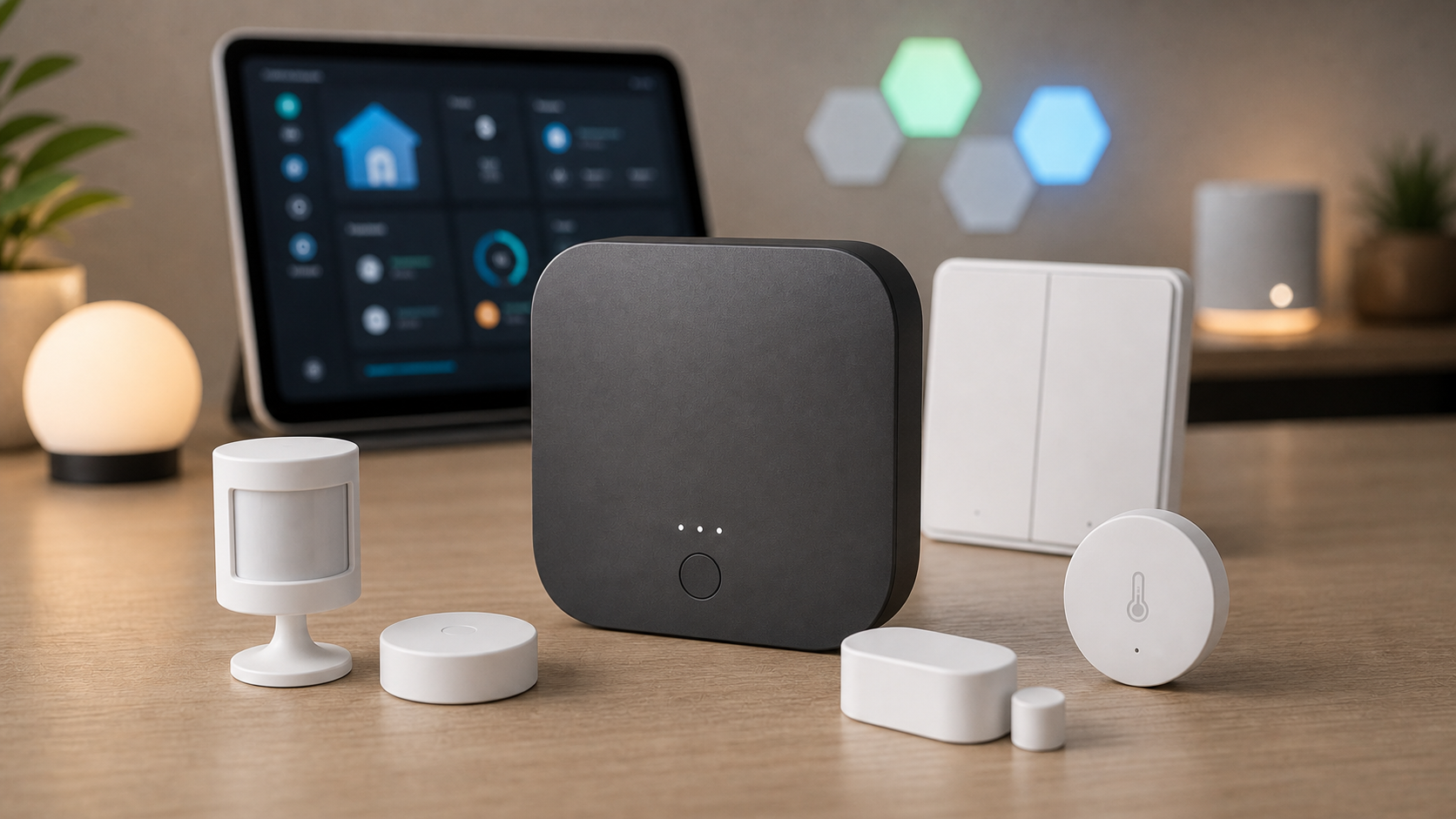Aqara hub with Matter bridge smart home setup