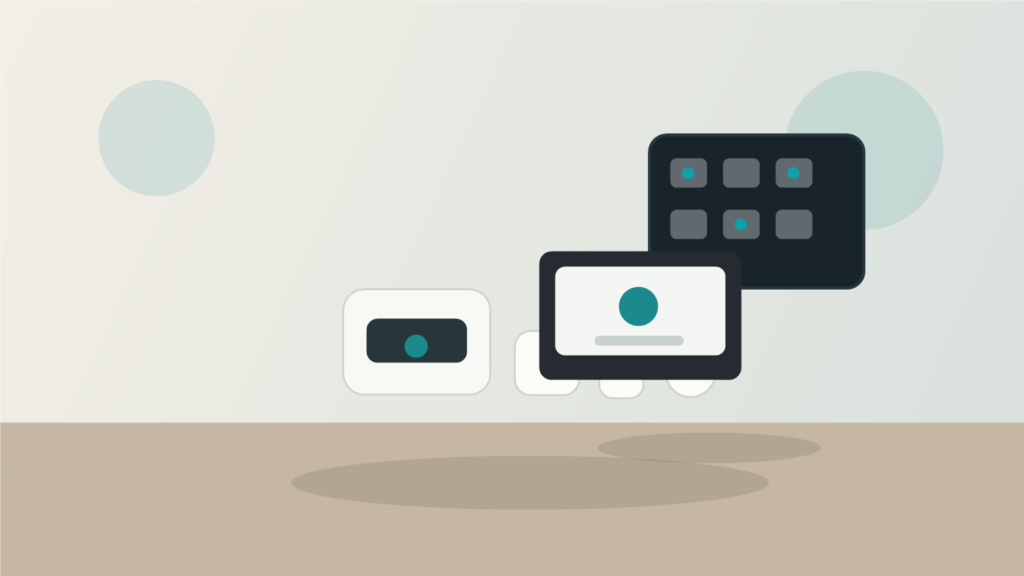 Xiaomi smart home gateway with account verification dashboard