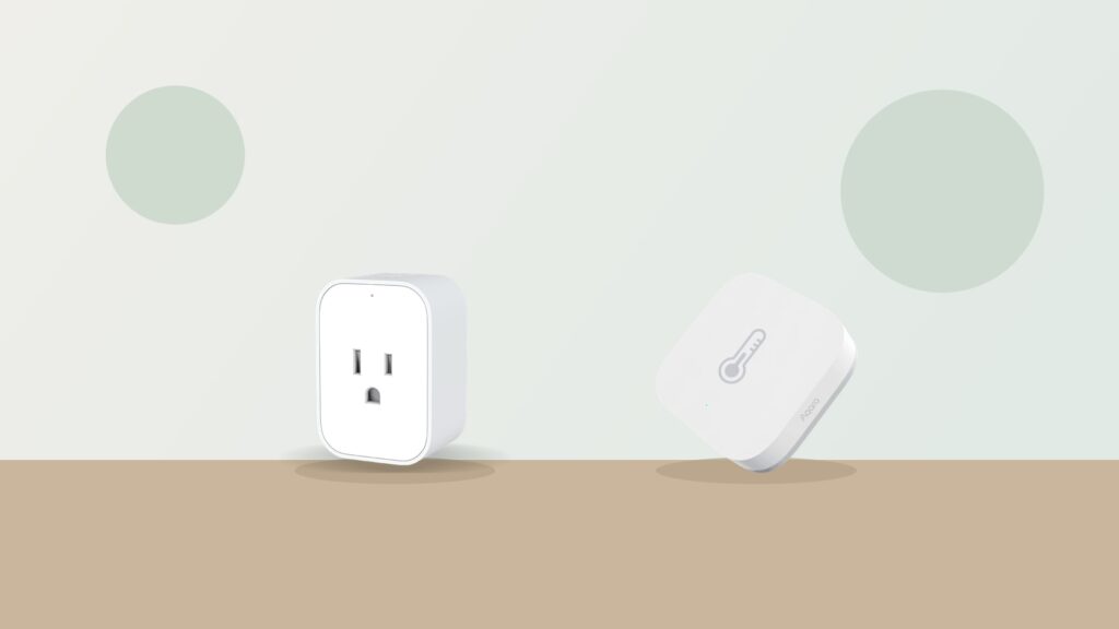 Aqara smart plug and Xiaomi temperature sensor, Zigbee devices with local firmware update support