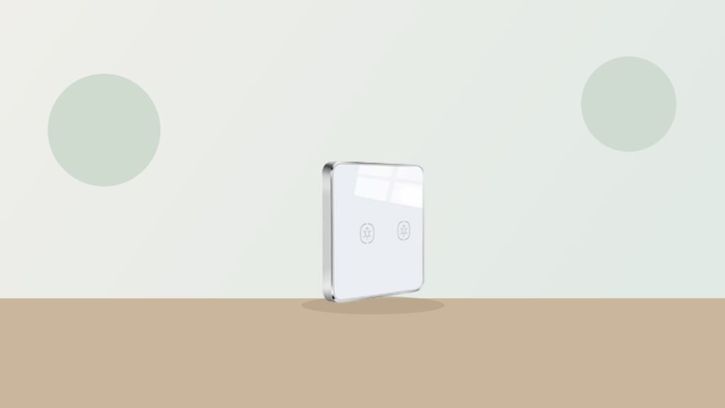 Tuya TS0042 two-button Zigbee scene switch