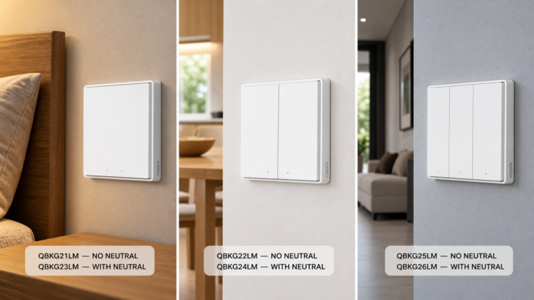 Aqara D1 Switch Lineup Explained: Which Model Do You Have?