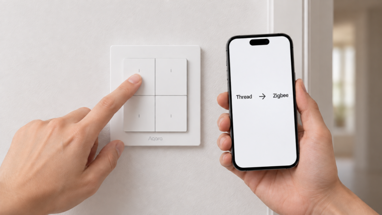 Aqara’s Thread-to-Zigbee Switch: Every Device That Needs the App Once