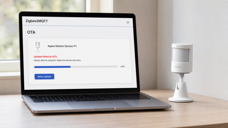 Zigbee2MQTT OTA Update Failed or Stuck? How to Fix It