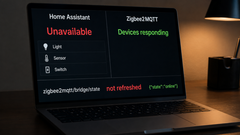 Zigbee2MQTT Unavailable After HA Restart: bridge/state